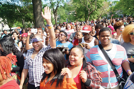 Youth Pride Day in Dupont Circle