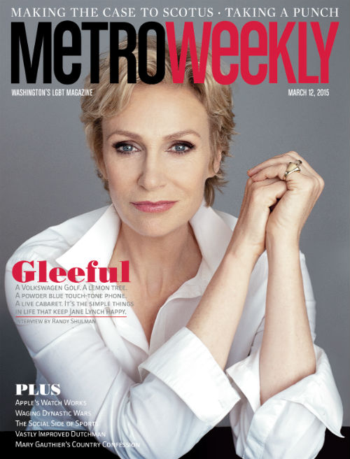 Cover Preview: An Interview with Jane Lynch - Metro Weekly