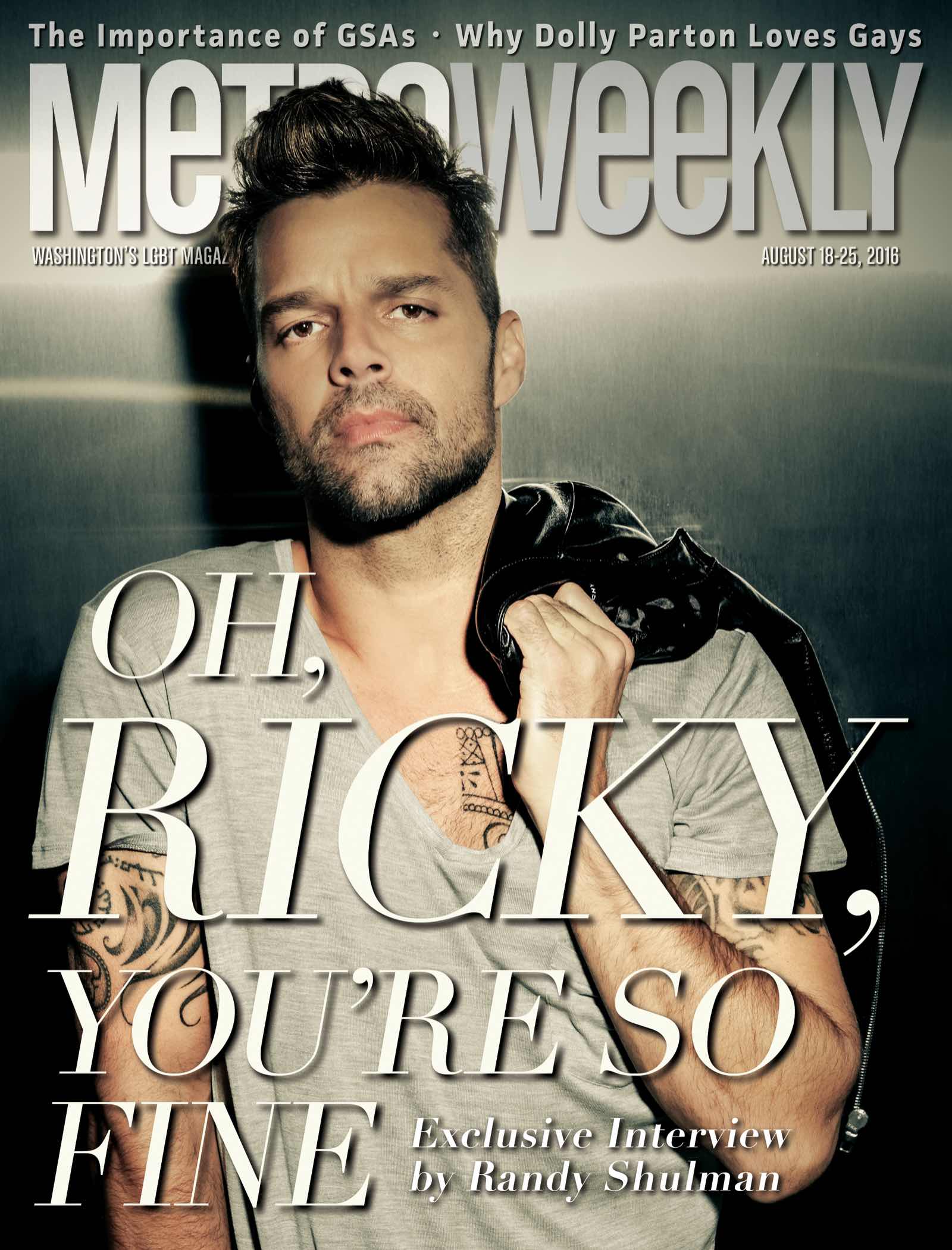 Sneak Peek: Tomorrow's exclusive Ricky Martin interview - Metro Weekly