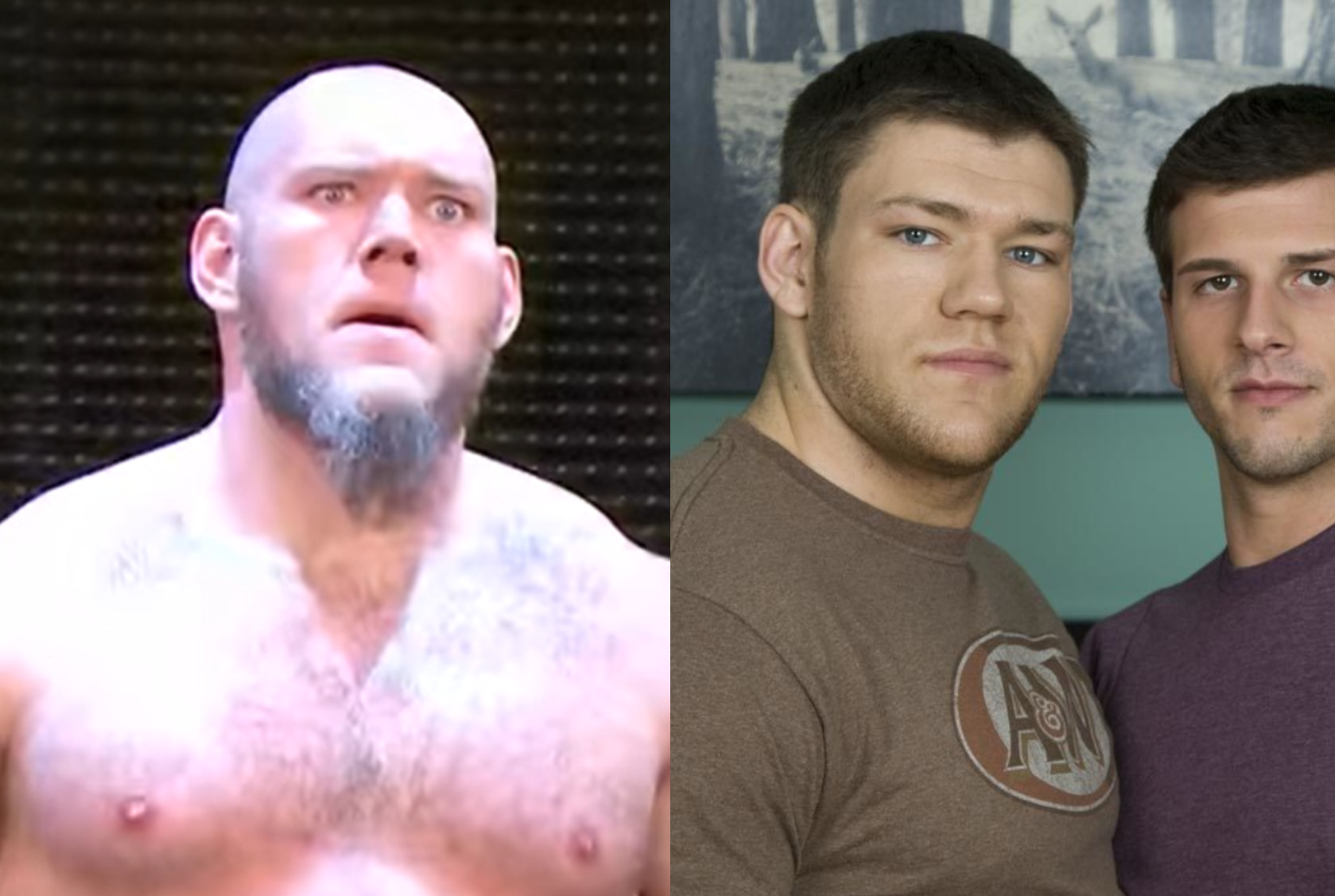 1679px x 1127px - Homophobic WWE wrestler Lars Sullivan reportedly starred in gay ...