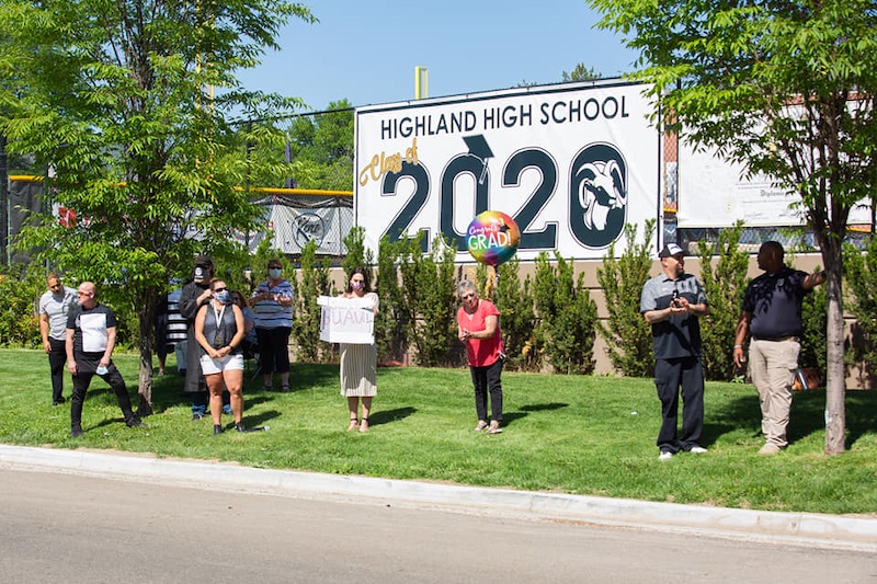 Highland High School graduation Metro Weekly