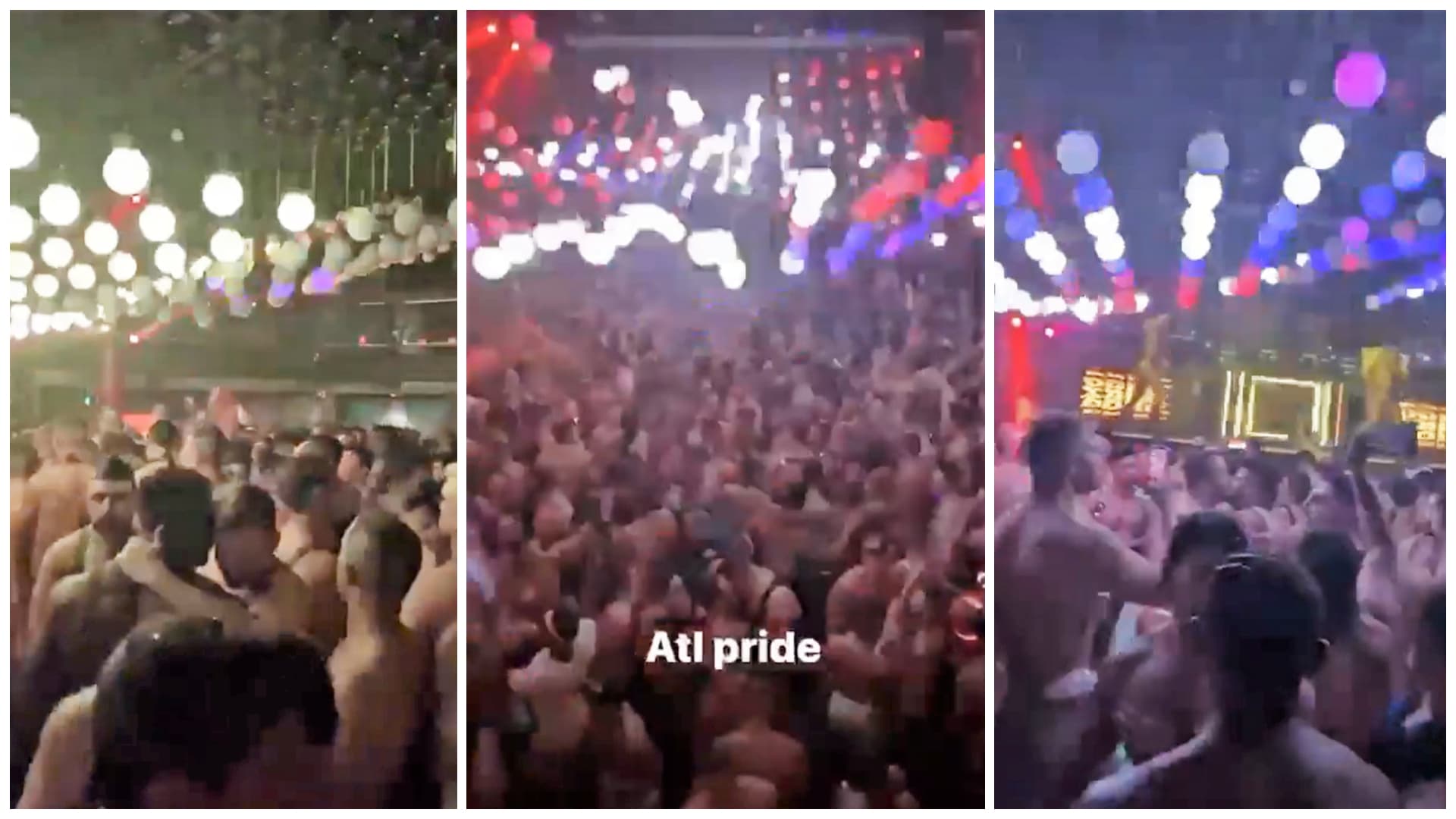 Man dies while attending 'overcapacity' unofficial Atlanta Pride party