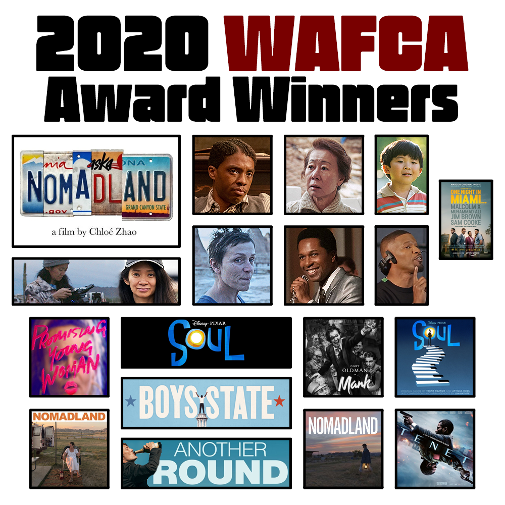 Nomadland tops the Washington DC Area Film Critics Association Awards