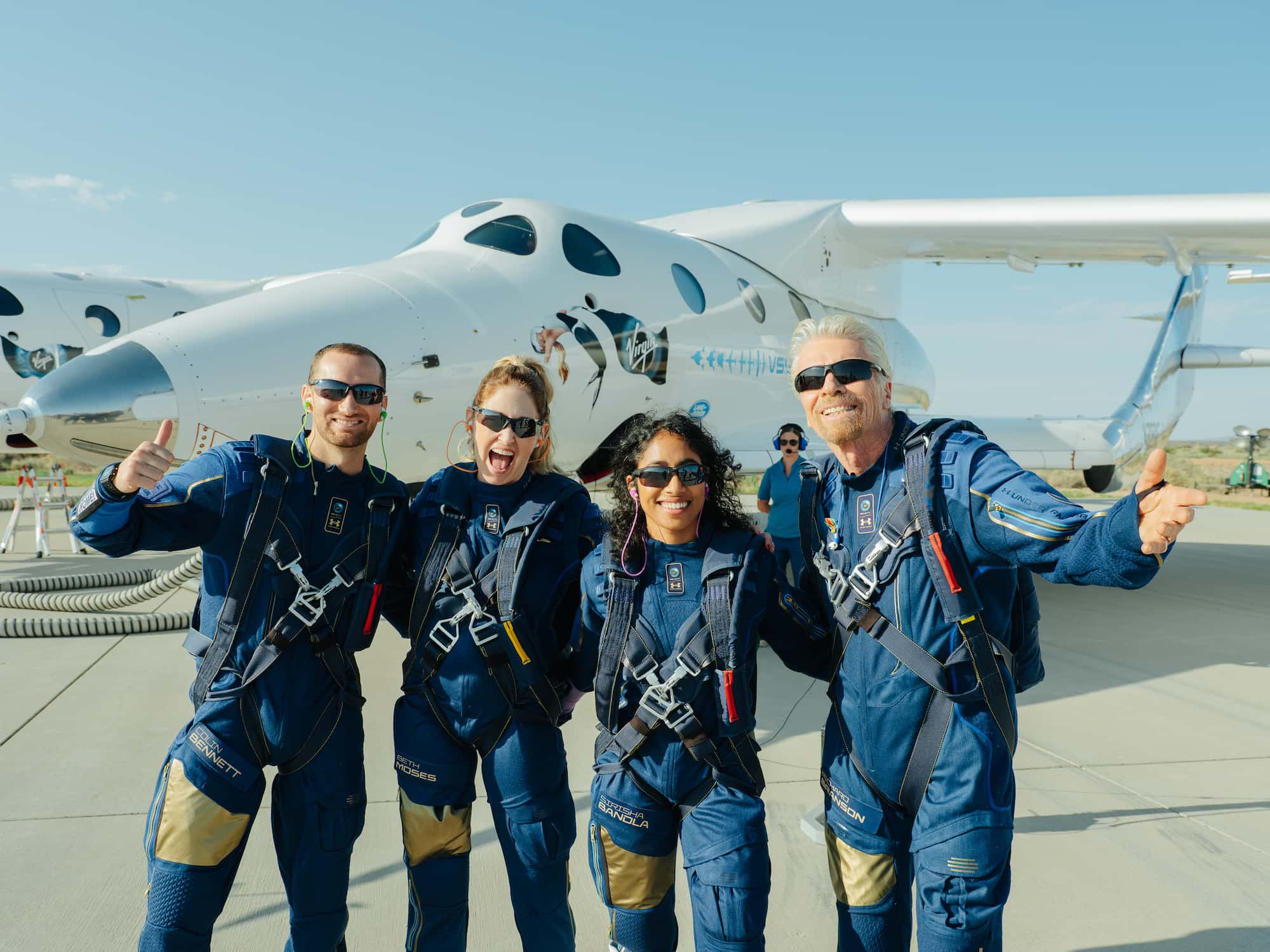 Billionaire takes Pride flag to space while LGBTQ people suffer on Earth