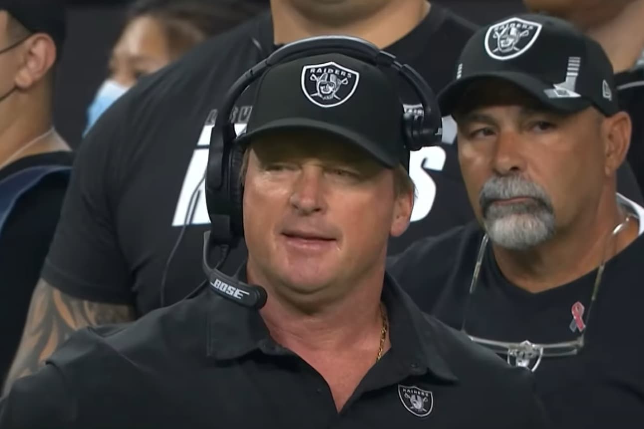 Jon Gruden Resigns Following Misogynistic, Racist, Anti-Gay Emails