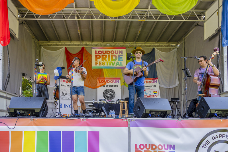 Loudoun Pride festival at Heritage Farm Museum in Sterling, VA 2022