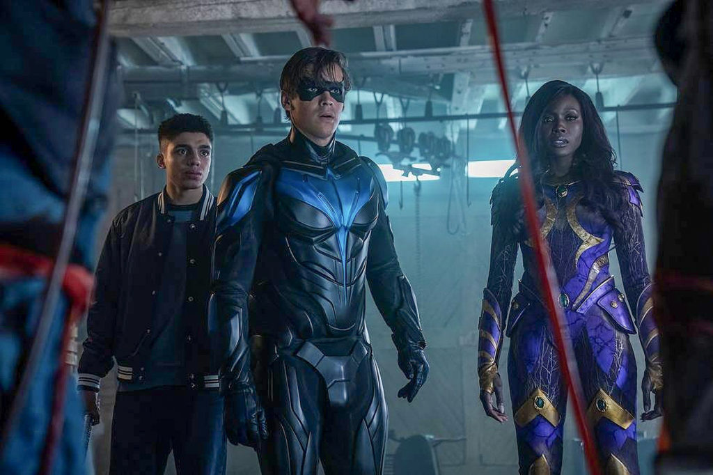 TITANS - Jay-lycurgo-brenton-thwaites-anna-diop-Enhanced - Metro Weekly