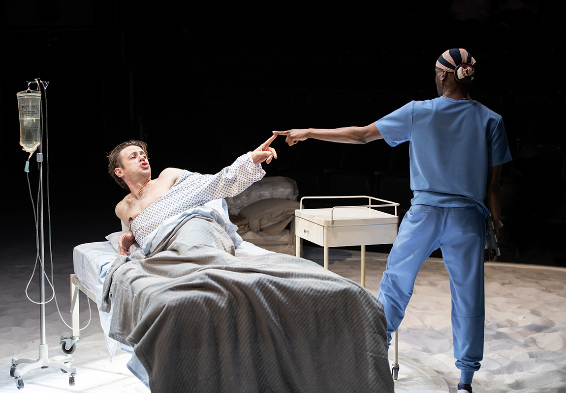 Angels In America Millennium Approaches Review Wings Of Fury   Angels In America By Margot Schulman 6 