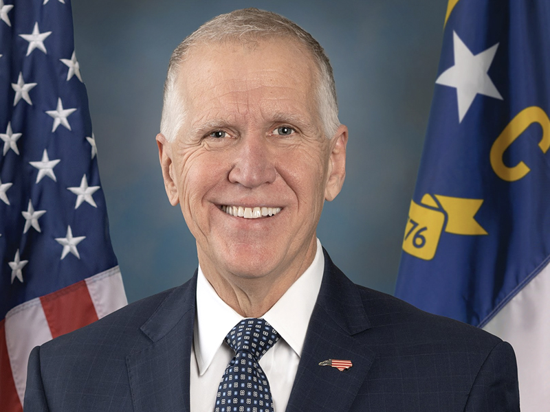 Sen. Thom Tillis Censured by GOP For Backing LGBTQ Rights