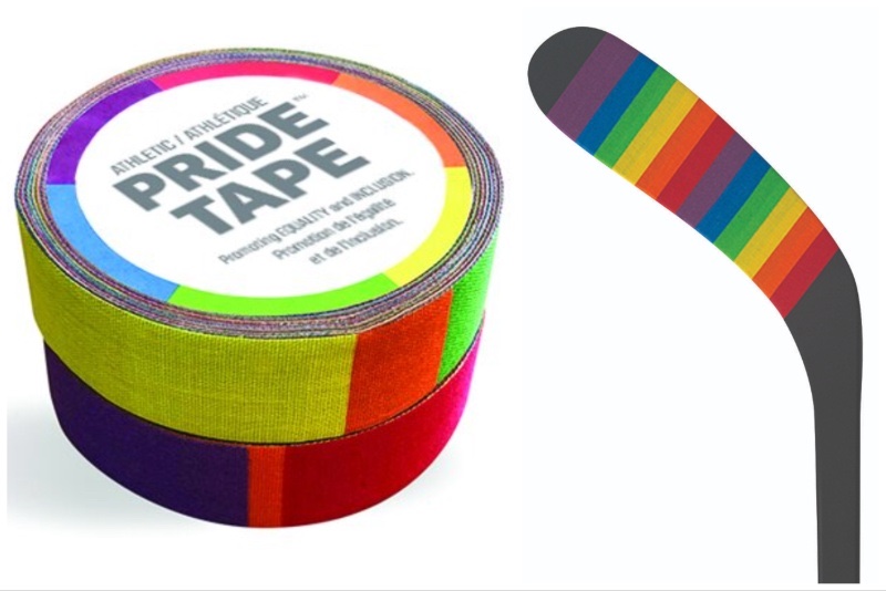 The NHL bans Pride Tape, setting off a backlash from players and fans : NPR
