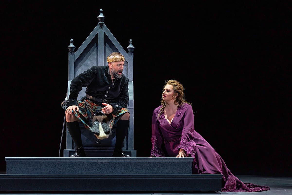 Macbeth: Étienne Dupuis and Ewa Płonka - Photo: Scott Suchman