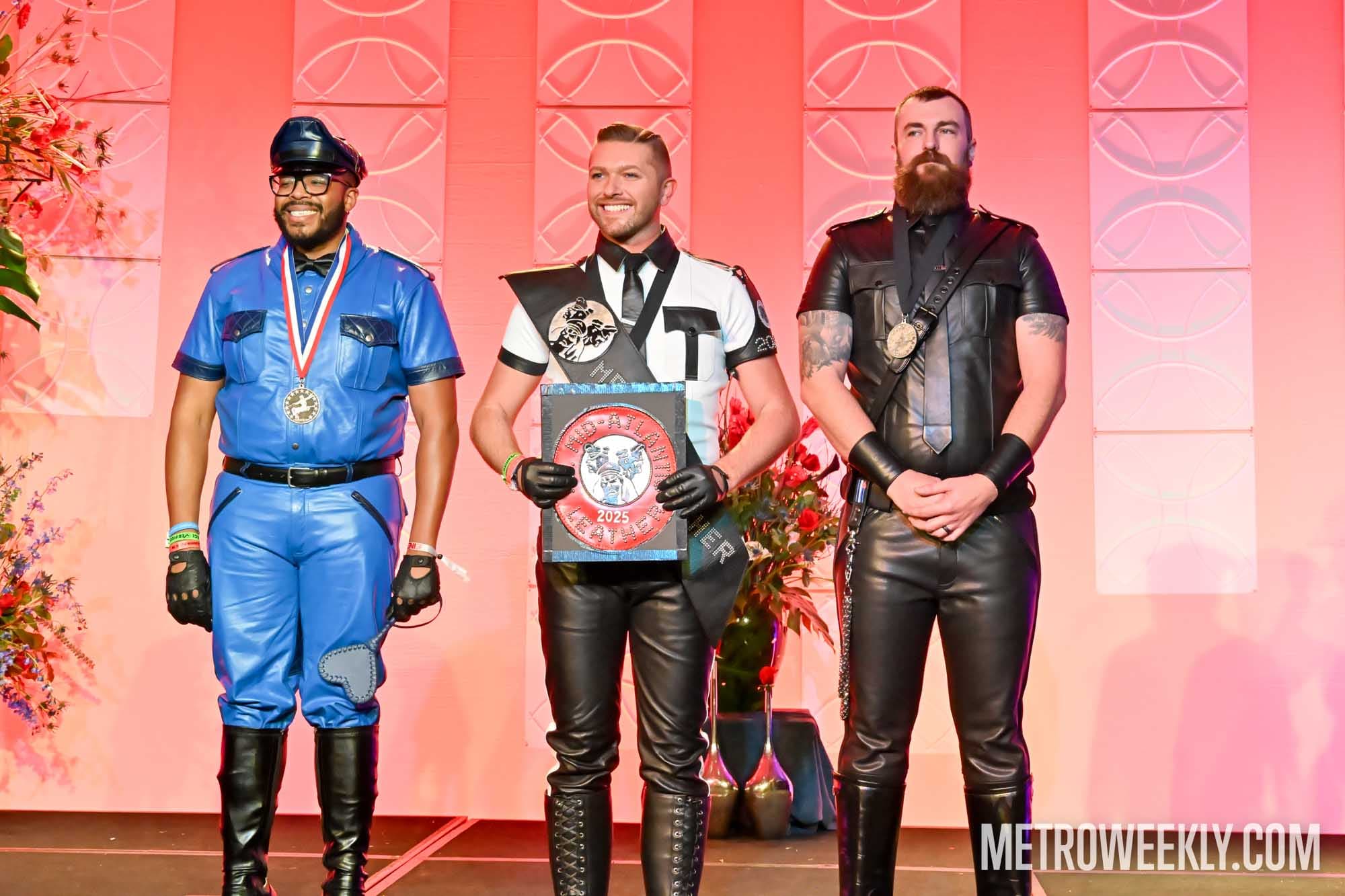 Jason Elliott wins the Mr. MAL 2025 title - Photo: Todd Franson/Metro Weekly